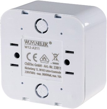 FASKO Schutzkontakt-Steckdose,  AP, Weiß, 250V~/ 16A, Aufputz, Schraubanschluss