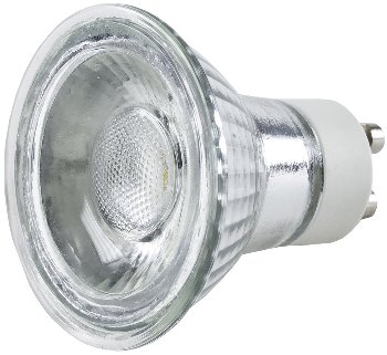 LED Strahler GU10 "H50 COB", 3000k, 440lm, 230V/5W, warmweiß